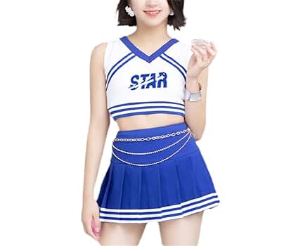 チアリーディング　衣装 Amazon.co.jp: [AWONGAHI] チアガール 衣装 コスプレ