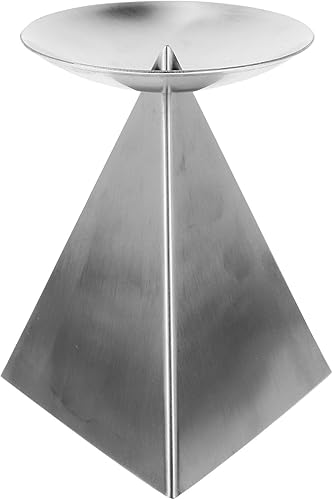 UPKOCH Molde piramidal para carne de acero inoxidable, molde de pirámide, molde triangular para pasteles, forma de carne rellena, prensa de arroz,