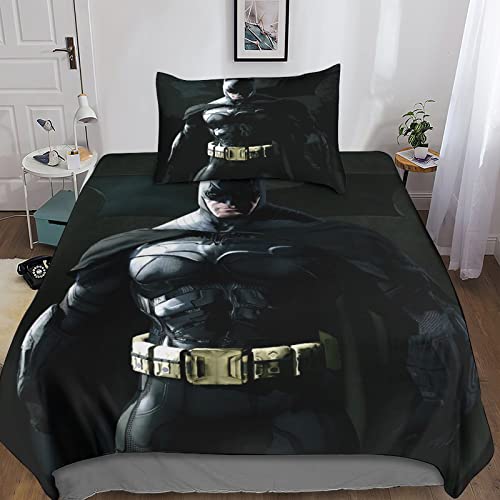 Batman Juego De Funda De Edredón Suave