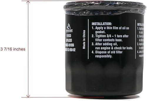 Miniatura 3 de The ROP Shop  Juego de 3 filtros de aceite para tractores Kubota 1732132432, 7000014692, 7000032091