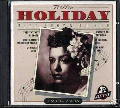 1933-1936 Miss Brown To You [Audio CD]
