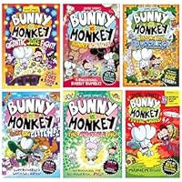 Bunny vs Monkey 6-Book Collection Set by Jamie Smart Including World Book Day 2026 (Bunny Bonanza, The Whopping World of Puzzles, Total Chaos and MORE!) | Paperback
