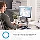 Fellowes Monitorständer Office Suites, höhenverstellbar zwischen 107 und 159 mm, ergonomisch, für Monitore bis 28 Zoll (71,12 cm) BZW. 36 kg, FIRA Zertifiziert