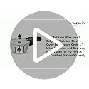 CDM Solitaire Baby Boy Small Stainless Steel Outer Lid Pressure Cooker, 1 Litre, Induction and Gas Base, ideally used for 1-2 Person, ISI... - Image 2