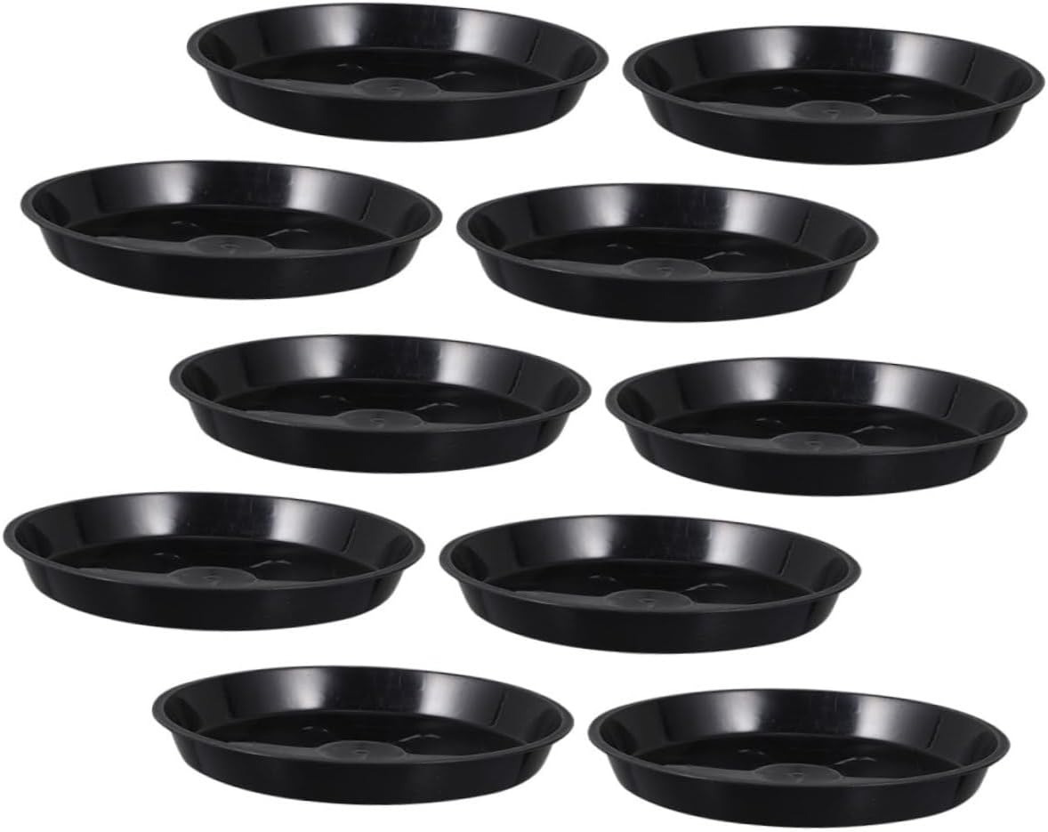 10pcs Large Flower Pot Bases for Plants Round Shape Drip Trays Plant Drip Trays