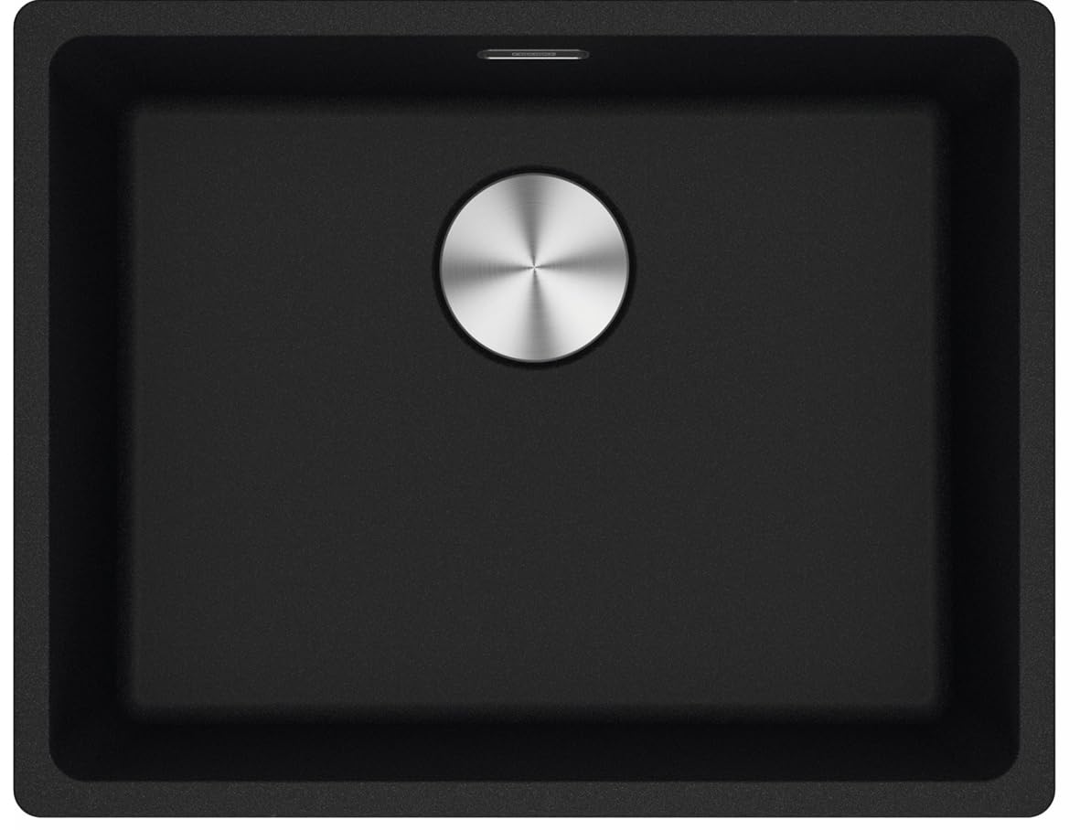 Évier sous plan Franke Maris MRG 110-52 Fragranite Onyx grande cuve noire