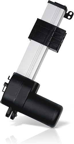 PROGRESSIVE AUTOMATIONS Actuador eléctrico lineal de oruga de 12 V (6 pulgadas. 150 libras) Diseño innovador y carrera duradera. Para el hogar,