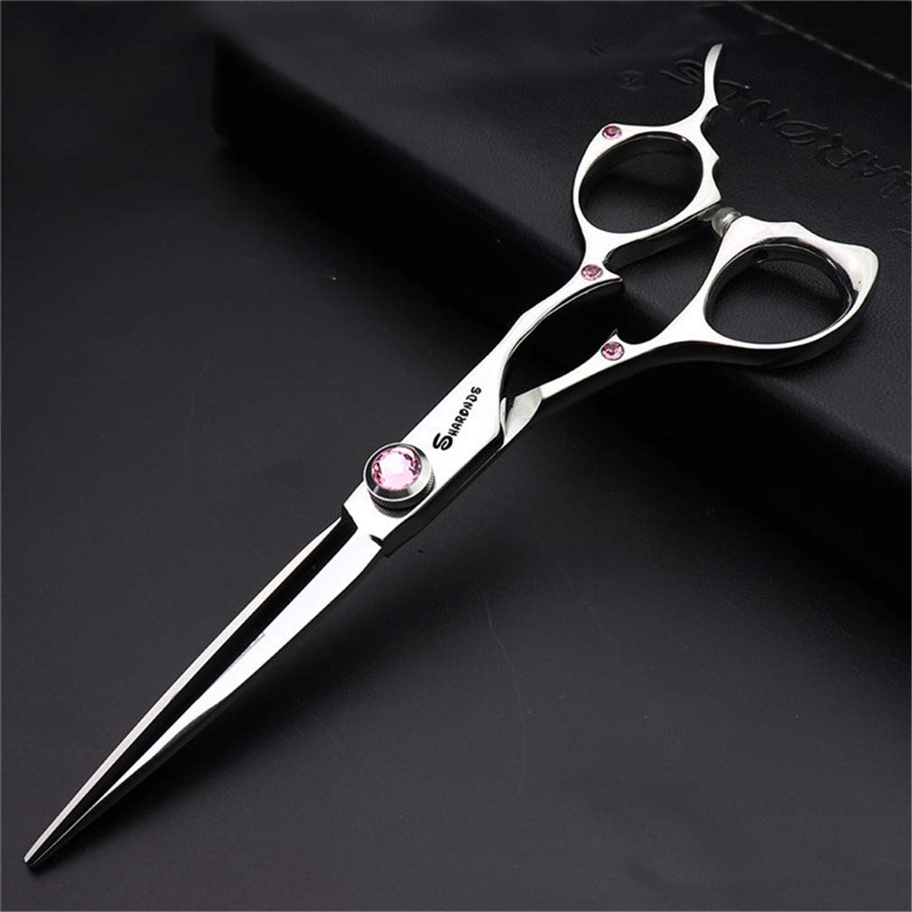 6,0-Zoll-Haar-Schere-Set, Profi Friseurschere 440C Edelstahl Styling-Werkzeug (Licht Und Sharp), Für Kinder, Frauen Und Männer,Blau
