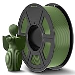 JAYO PLA+ Filament 1.75mm Olive Green 1.1KG, PLA Plus 3D Printer Filament, Durable Strength, Accuracy +/- 0.02mm, 1.1KG Spool (2.2 LBS) Fits for Most FDM 3D Printers