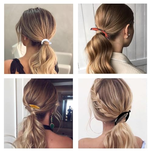 18 piezas pinzas tipo banana para cabello clásico miniatura 2