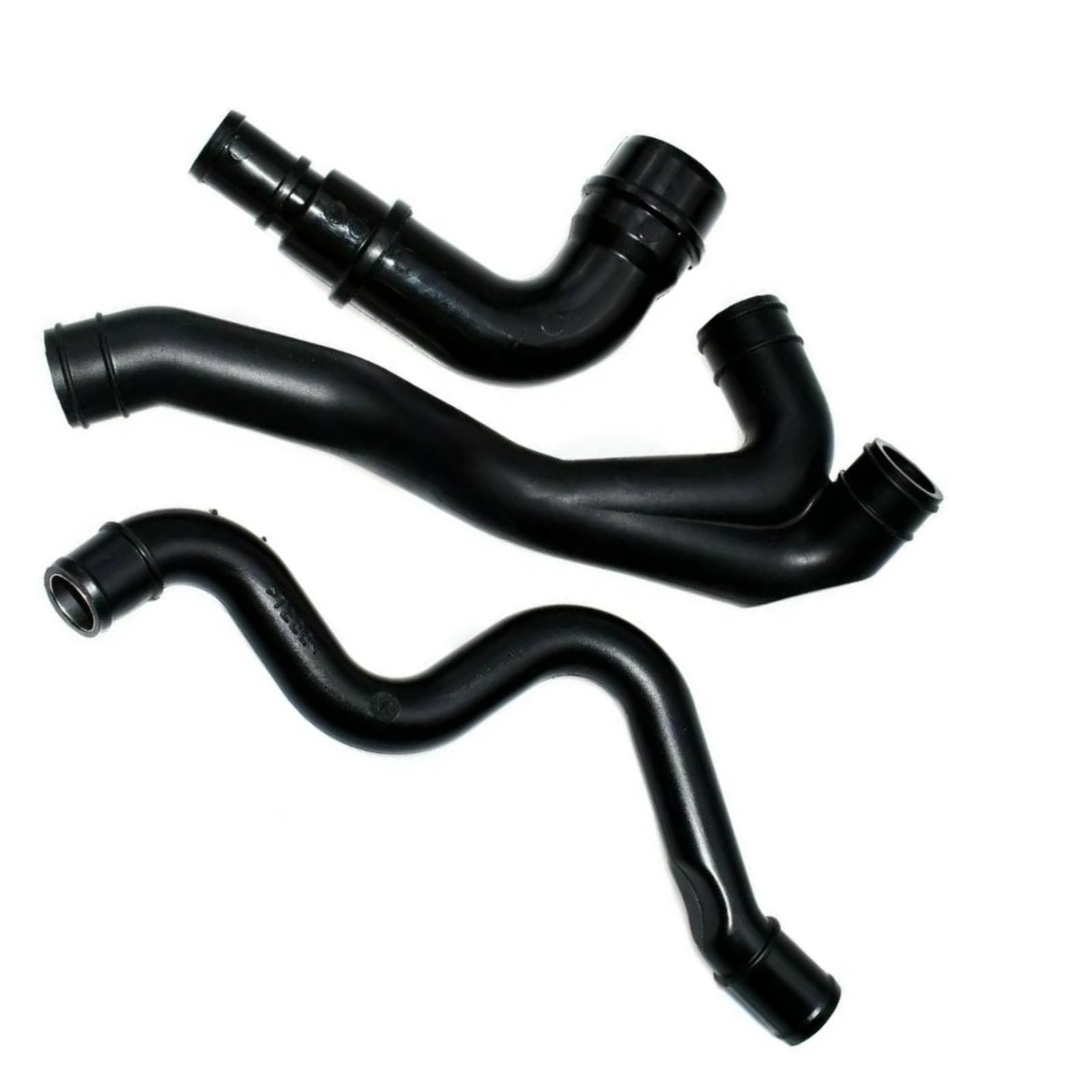 Fvoirss One Color Engine Breather Vent Hose Compatible With A6 1998-2005 For Tt/Tts 1999-2006 Auto Parts 1.8T Crankcase Breather Pipe Valve Kit 058133753D