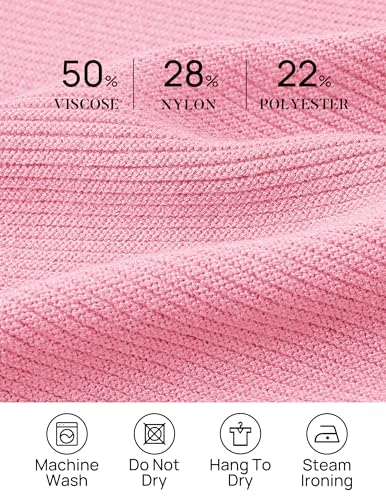 Image of ZESICA Women's Fall Mock Neck Cropped Sweaters 2026 Long Sleeve Soft Ribbed Knit Pullover Tops Winter Fashion Outfits