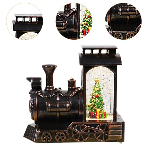 Bola de cristal navideña ideal para regalar como luz nocturna decorativa en fiestas 4