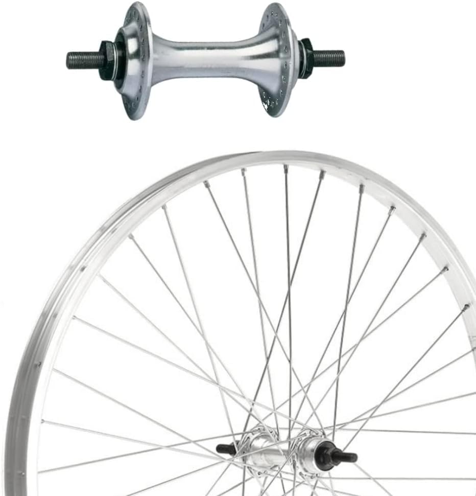 Front wheel/rim 28 x 1.75 inch (61.75 cm) standard connection  aluminium/steel Holland fiets - city bike - middle bike - mountain bike -  nuts and flap included : Amazon.nl: Sports & Outdoors