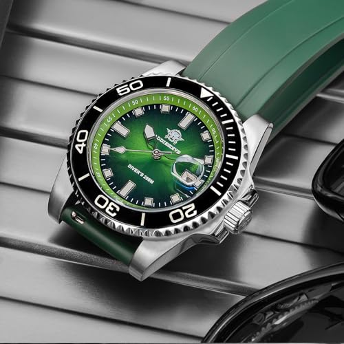 Image of ADDIESDIVE 41MM Men's Quartz Watch Stainless Steel Bracelet Dive Watch