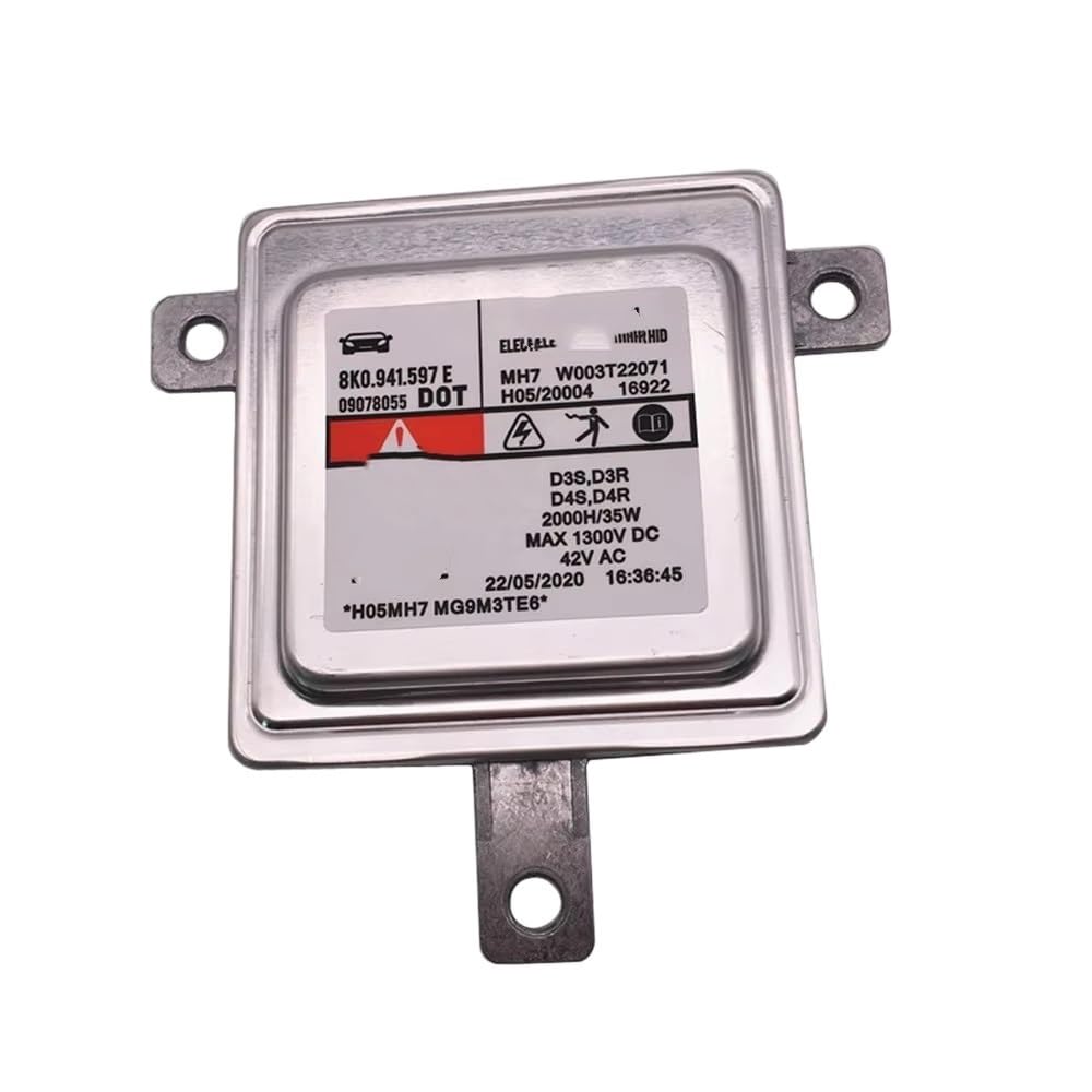 Lighting Driver 8K0941597E W003T22071 Xenon Headlight HID Ballast Unit Module for A1 for A3 for A4 for A5 for A6(Silver)