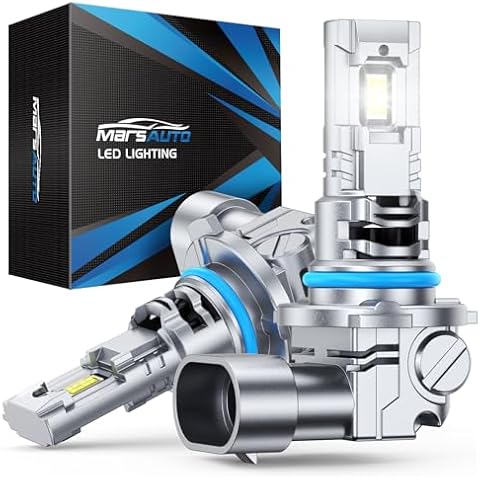 Marsauto HB3 9005 Fog Bulbs, 9005/HB3 Super Bright Powersport, 9005 Bulbs Small Size, 36,000LM, 5min Plug and Play, Fog Bulbs, Pack of 2 Cover