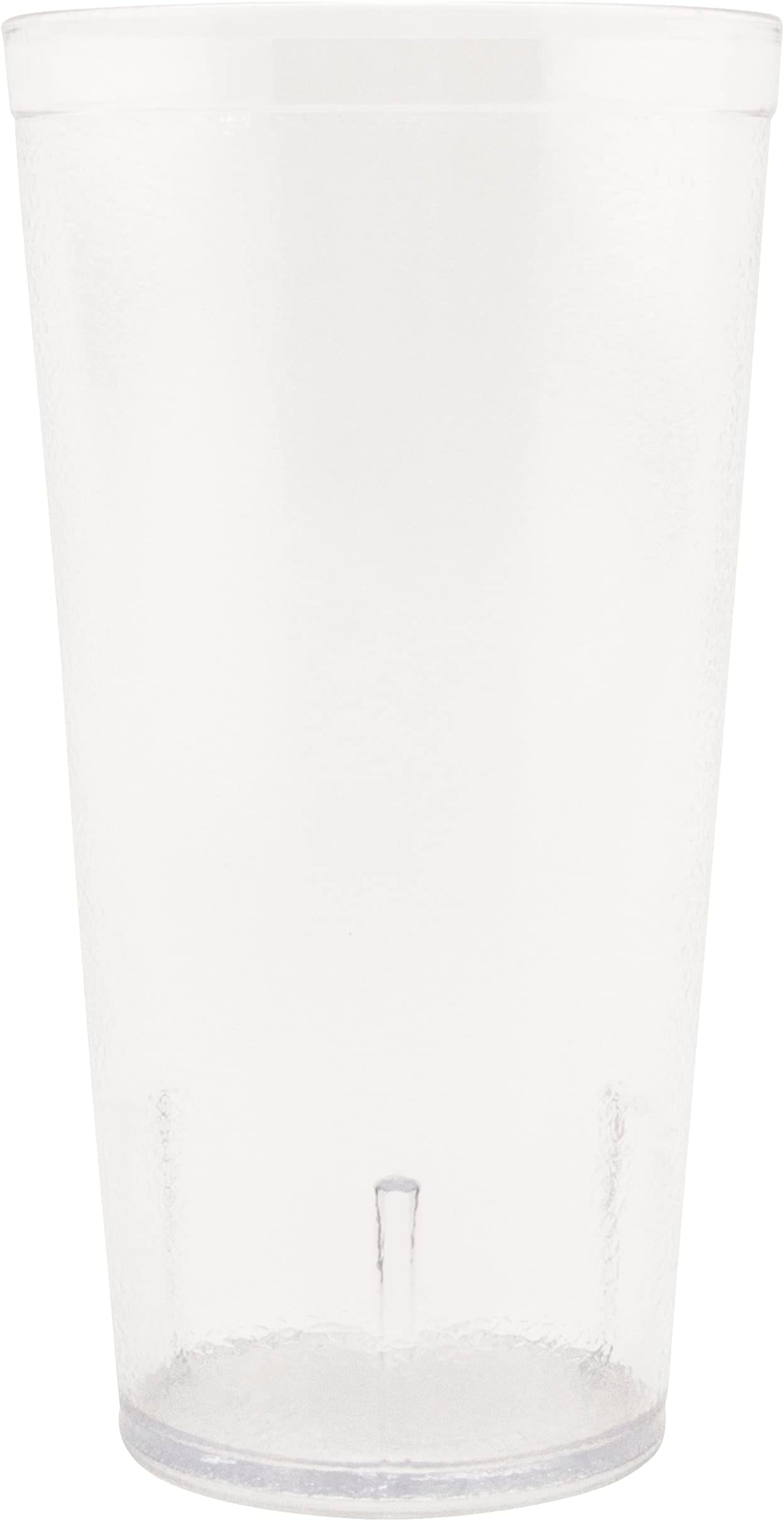 G.E.T. Enterprises 6632-1-CL-EC Clear 32 oz. Textured Tumblers (Pack of 4)