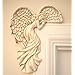 Ailes D'ange Murales Vintage - Sculpture Shabby Chic En Résine, Décoration Noël Ou Mariage