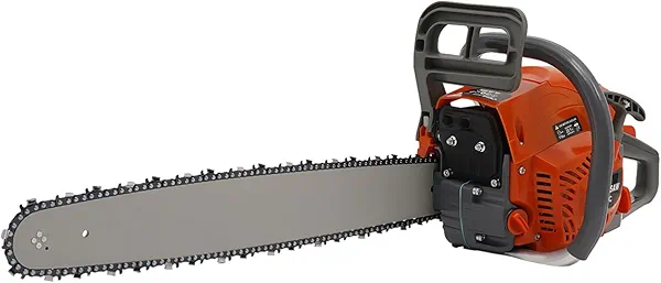 60CC Gasoline Chainsaw 22 Inch Gas Powered Chainsaw Cutting Wood Gas Sawing Chain Saw Set 2.8KW Gasoline Handheld Cordless Chain Saws for Farm Garden and Ranch