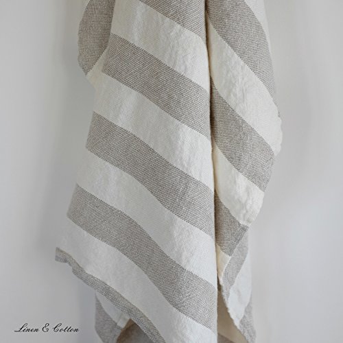 LINEN & COTTON Asciugamano da Bagno Doccia Marcus