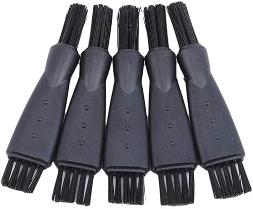 Black Razor Cleaning Brush, Acrylic Shaving and Hair Removal Cleaning Brushes Shavers Accessories