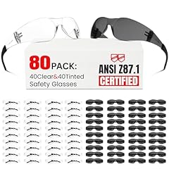 40pcs-gray+40pcs-clear