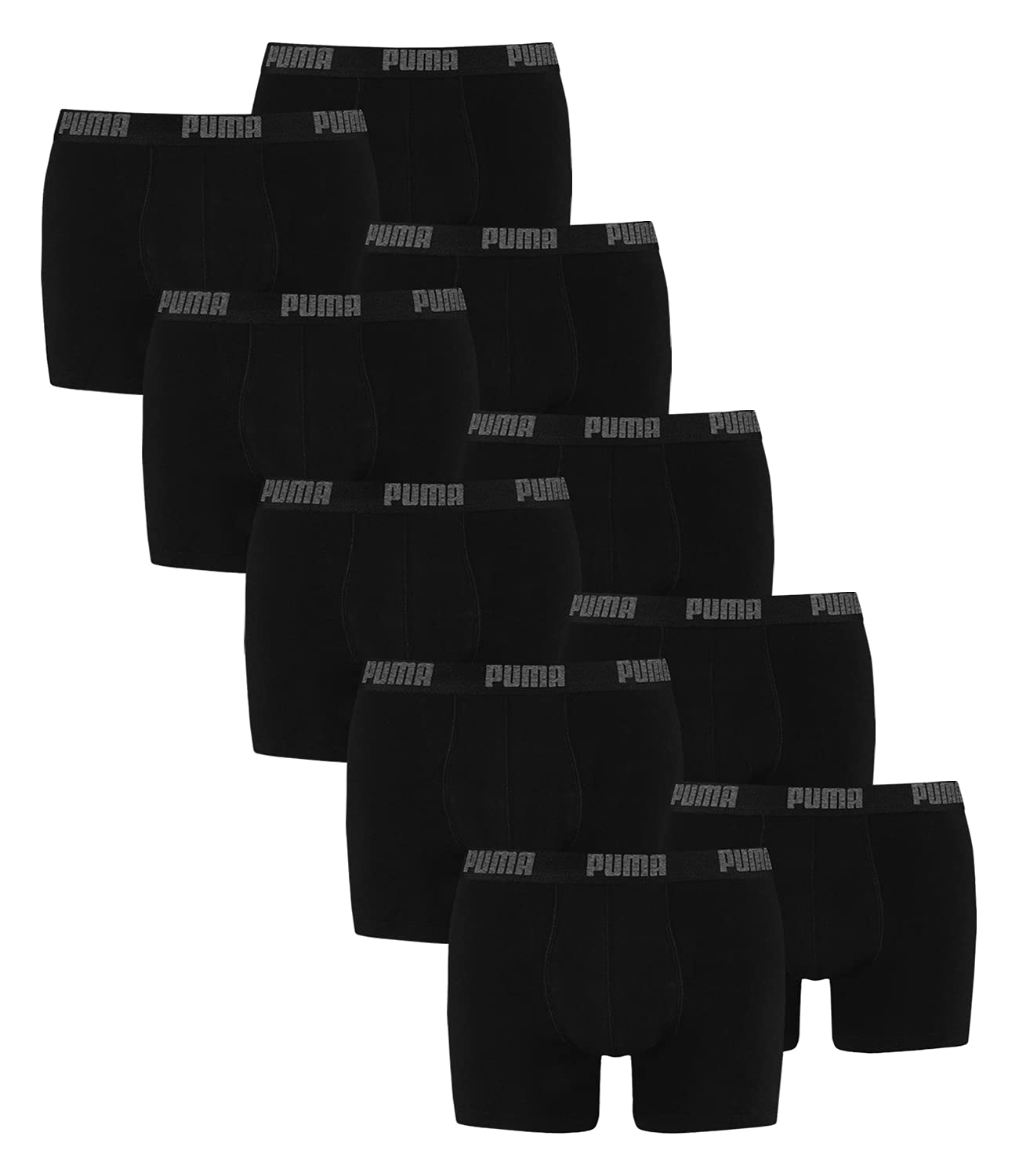 PUMA Basic - Boxer da Uomo, 2 Paia