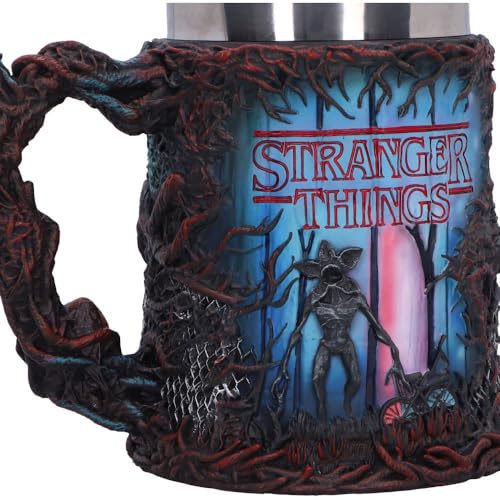 Taza Demogorgon Stranger Things con inserto de acero inoxidable premium 8