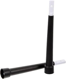 Skipping Rope Handle Accessories 1 Pair Black PP Metal Grip
