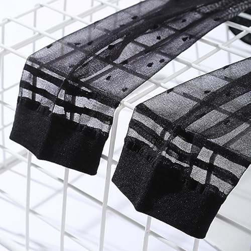 Image of 30 Pairs Women Ankle Sheer Socks Nylon Thin Transparent Cool Summer Socks Nude Black See Through Silk Lace Sock Clear Short Hosiery Breathable