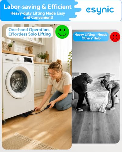 Image of eSynic 2 Pack Durable Air Wedge Bags Kit with 4 Wedge-300lbs Load-Bearing | Strong TPU Materials-Air Door Lifting Tool with Quick-Release Valve-2.4 inch Lift Height- Perfect for Door /Window Installation