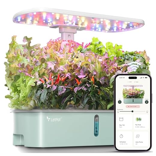 Smart Hydroponic Growing System for Indoor Gardens