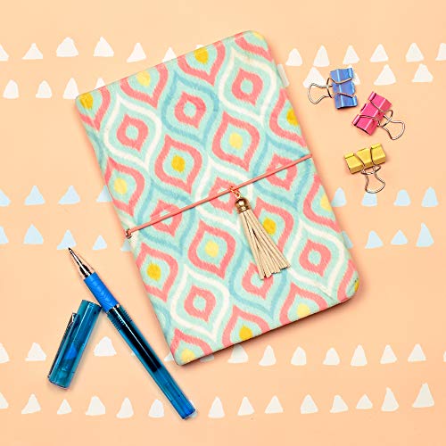 Doodle Royally Ethnic Hard Bound Notebook Diary with Elastic Closure (4.75 X 7 Inches, 80 GSM, 192 Pages with Dangler)