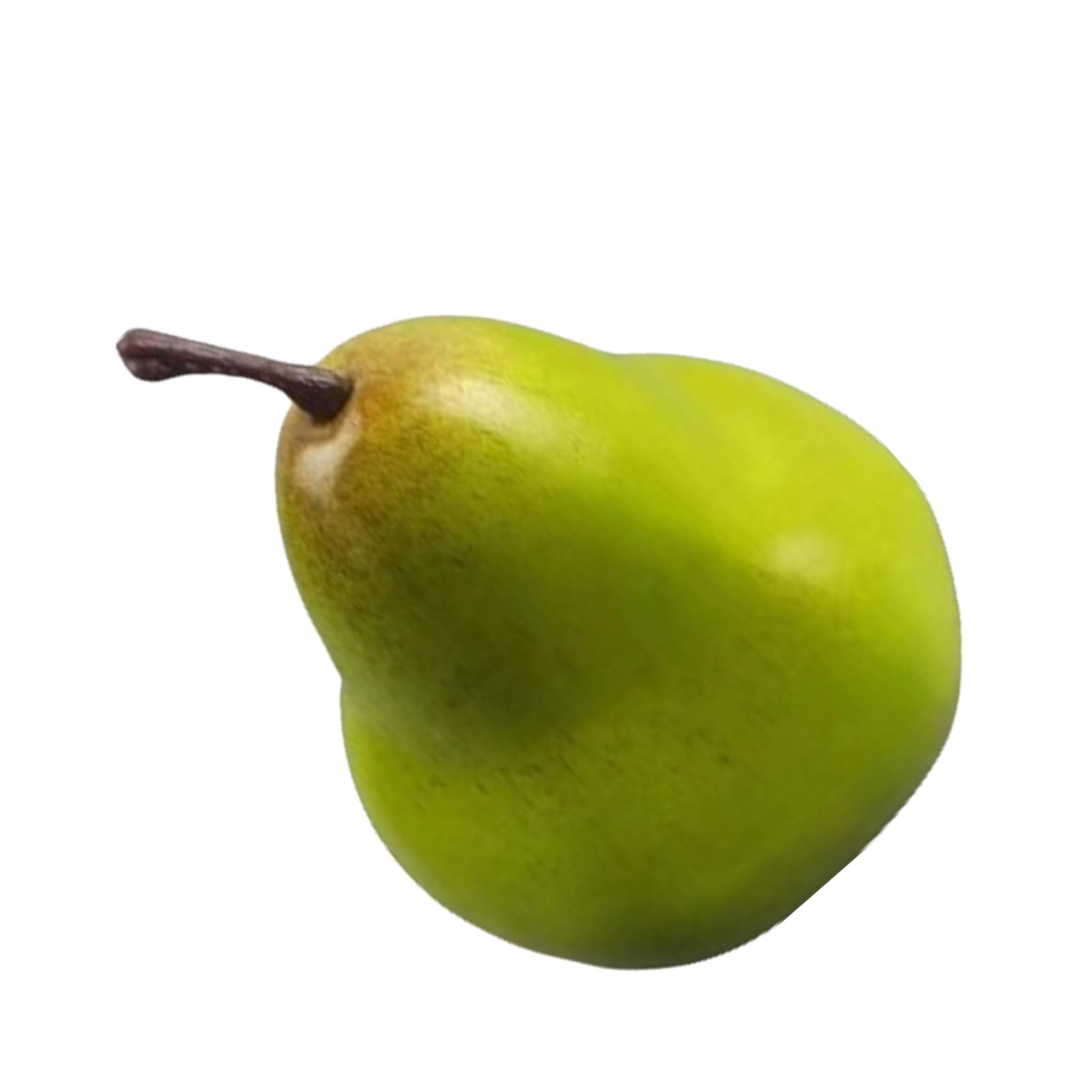 LiRRvb Decorative Simulated Pear Realistic Artificial Foam Fruit Cabinet Decoration Vegetable Props for Shop Use Desk Decoration