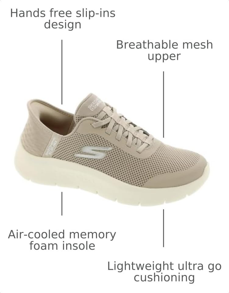 Image of Skechers Women's Hands Free Slip-ins Go Walk Flex - Grand Entry Sneaker