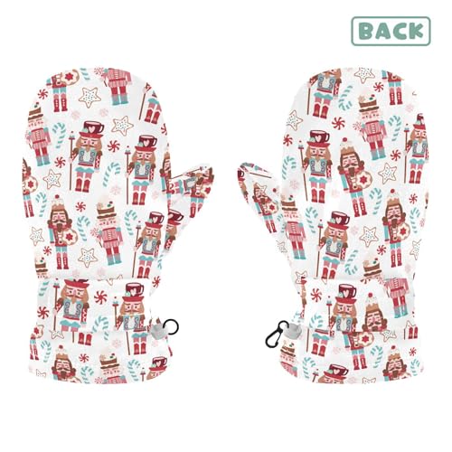 Kids Mittens Winter Fleece Gloves Toddler Warm Snow Gloves for Girls Boys2