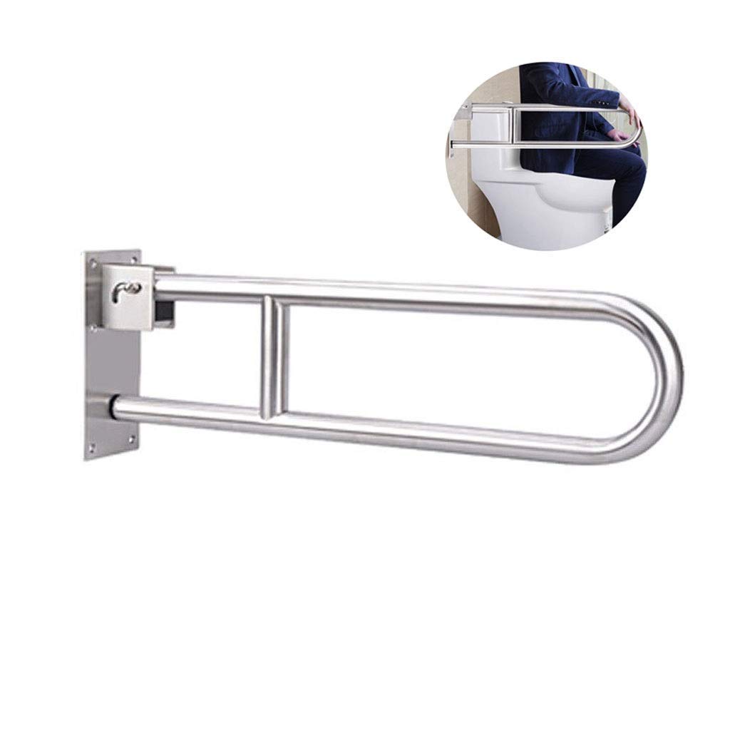 Barra de Seguridad para Ducha Resistente sin Plomo para bañera, Barra de Seguridad para Inodoro, Barra de Seguridad abatible para baño con Agarre, pasamanos de Seguridad, apoyabrazos antides