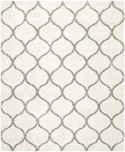 Tapete Safavieh Hudson Shag 9' x 12' Ivory y Gris miniatura 3
