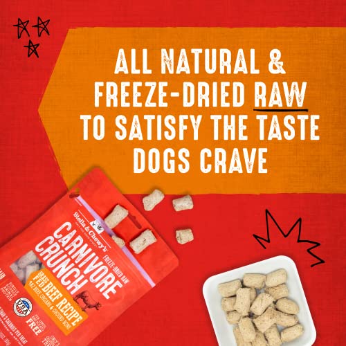 Stella-Chewys-Freeze-Dried-Raw-Carnivore-Crunch-Grass-Fed-Beef-Recipe-Dog-Treats–325-oz-Bag Stella Chewys Freeze Dried Raw Carnivore Crunch Grass Fed Beef Recipe Dog Treats–325 oz Bag