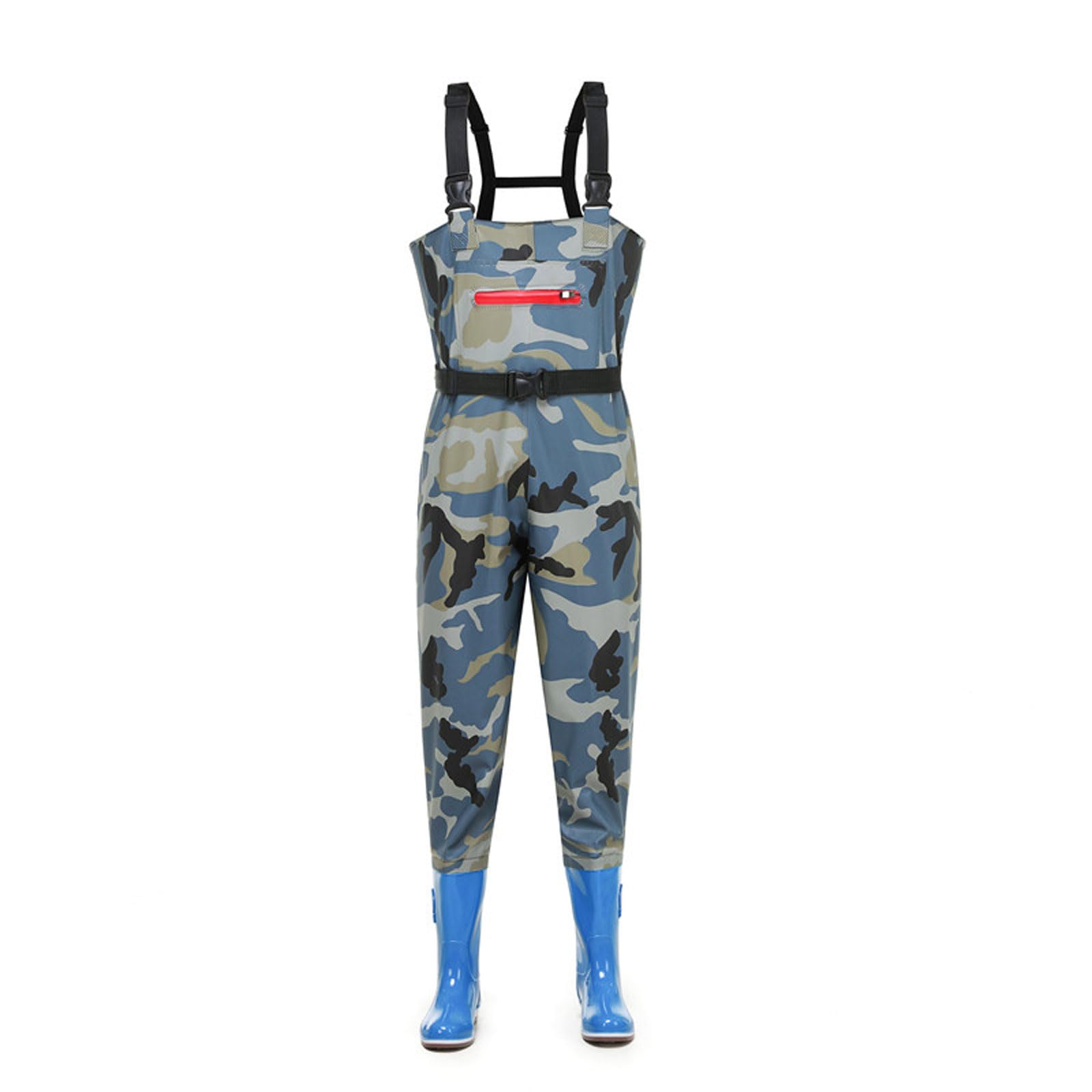 Donna Trampolieri con Tasca,Torace Pesca Waders con Stivali,Scafandro con Cintura,Pantaloni da Pesca con Bretelle,Impermeabile,Traspirante,per Pesca Sportiva,Caccia,Sport all'Aria Aperta