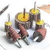 24pcs Die Grinder Flap Wheel Sander for Drill 80 Grit 1/4 Inch Shank