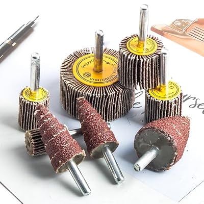 24pcs Die Grinder Flap Wheel Sander for Drill 80 Grit 1/4 Inch Shank