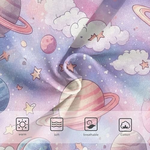 Colorful Cartoon Planets Clouds Girls Underwear Toddler 2t Cotton Girl Panties Cute Pattern Undies Kids Briefs3