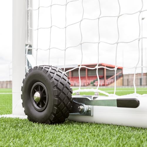FORZA Replacement Portable Soccer Goal Wheels & Brackets (Set of 2 Wheels & Bracket)