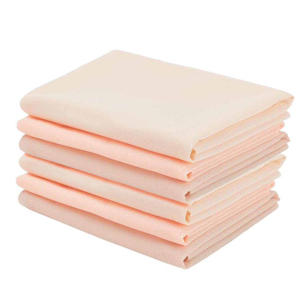 INFUNLY 1 Piece DIY Doll Skin-Coloured Fabric for Doll Making, Wool Knitted Doll Skin Fabric, Easy Sewing Material, Skin-Coloured Fabric for DIY Handmade Crafts, Rag Doll