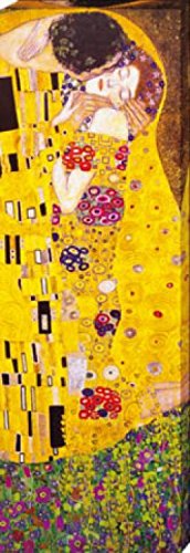 1art1® Gustav Klimt - El Beso, 1908 Cuadro, Lienzo Montado sobre Bastidor...