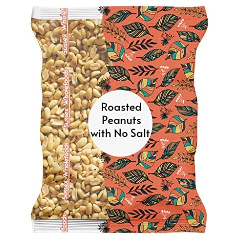 Sussex Wholefoods Roasted Peanuts With No Salt 1kg Cover