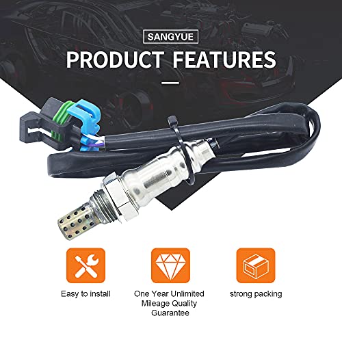Sensor de Oxígeno para Motor V6 Chevrolet y Buick 4 Piezas miniatura 4