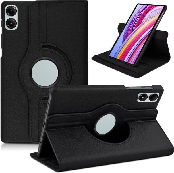 HYPERCASE Flip Case Cover for Redmi Pad Pro 5G 12.1 inch Leather Stand Smart Tablet Case Cover 360° MultiAngle Rotatable Case Cover, Black (B0DHNBRBJ9) Amazon Price History, Amazon Price Tracker